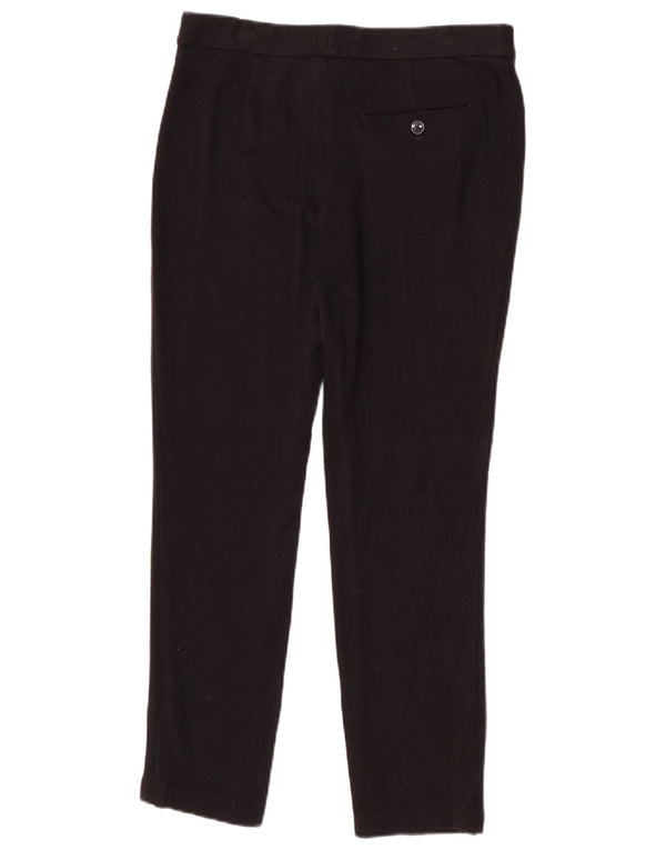 Pantaloni casual slim da donna Ralph Lauren US 6 medi W28 L27 viscosa nera