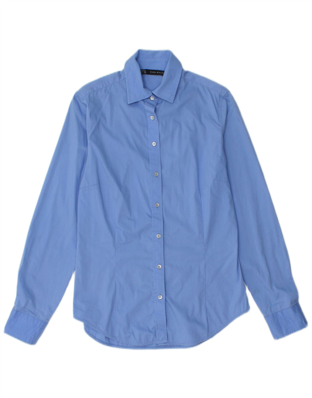 Camicia Zara da donna UK 10 piccola blu