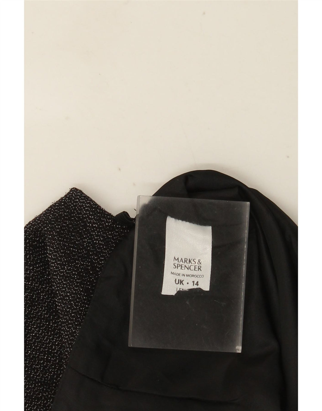Gonna dritta midi da donna Marks & Spencer UK 14 grande W32 grigia
