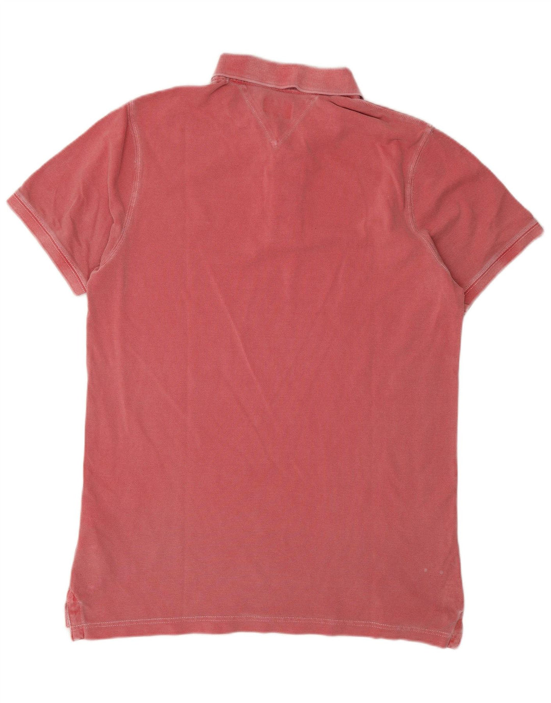 Polo da uomo Tommy Hilfiger grande rossa in cotone