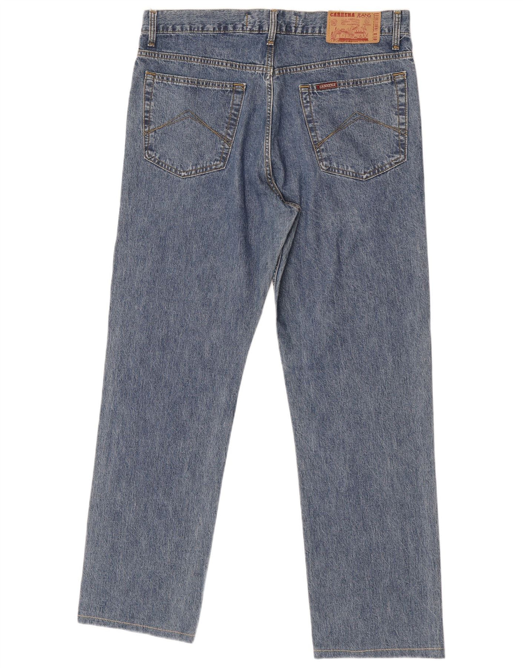 Jeans dritti da uomo Carrera 700 vestibilità regolare W36 L31 cotone blu