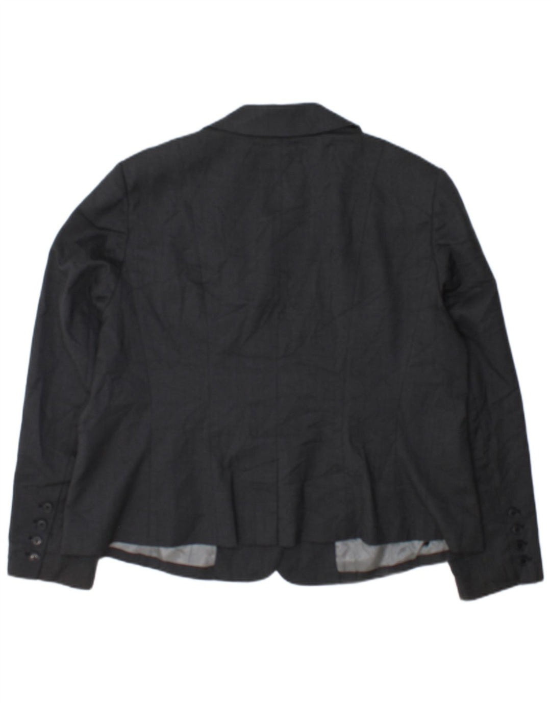 Giacca blazer autografa da donna Marks & Spencer UK 18 XL grigio maculato