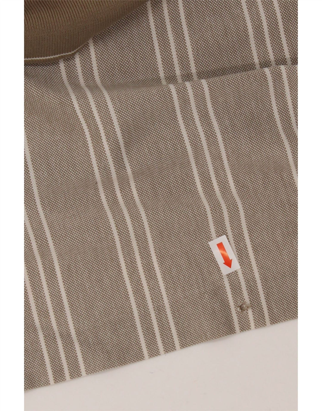 Polo NIKE da uomo UK 39/41 a righe beige medio