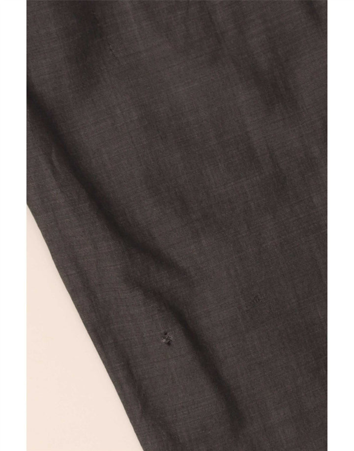 Pantaloni da abito dritti autografi da uomo Marks & Spencer W34 L29 lana grigia