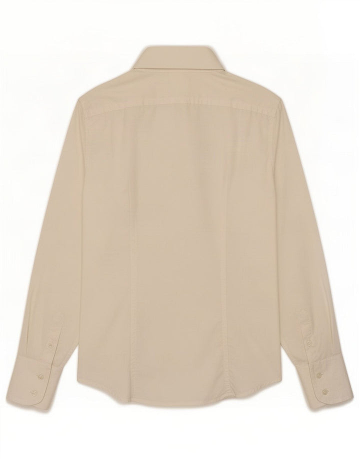 Camicia Benetton Donna UK 12 Medio Bianco