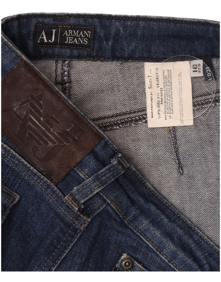 Jeans Bootcut da donna Armani W31 L31 cotone blu