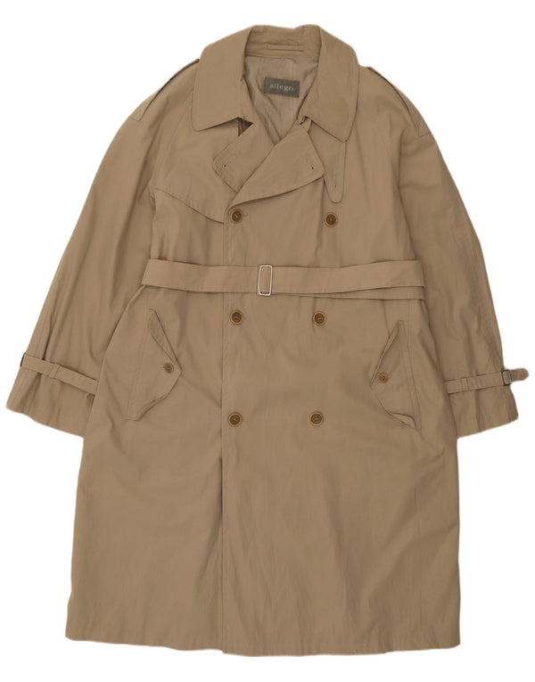 Trench Uomo Allegri IT 50 Large Cotone Beige