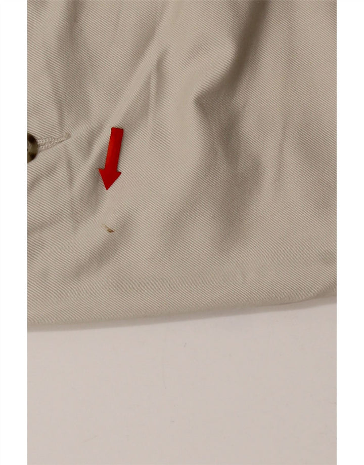 Pantaloncini chino con pegging da uomo Dockers W42 2XL cotone grigio