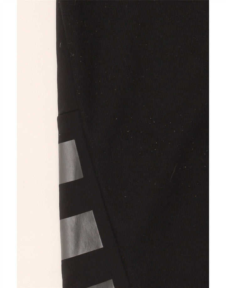 Pantaloni della tuta da ragazzo Adidas 13-14 anni in poliestere nero