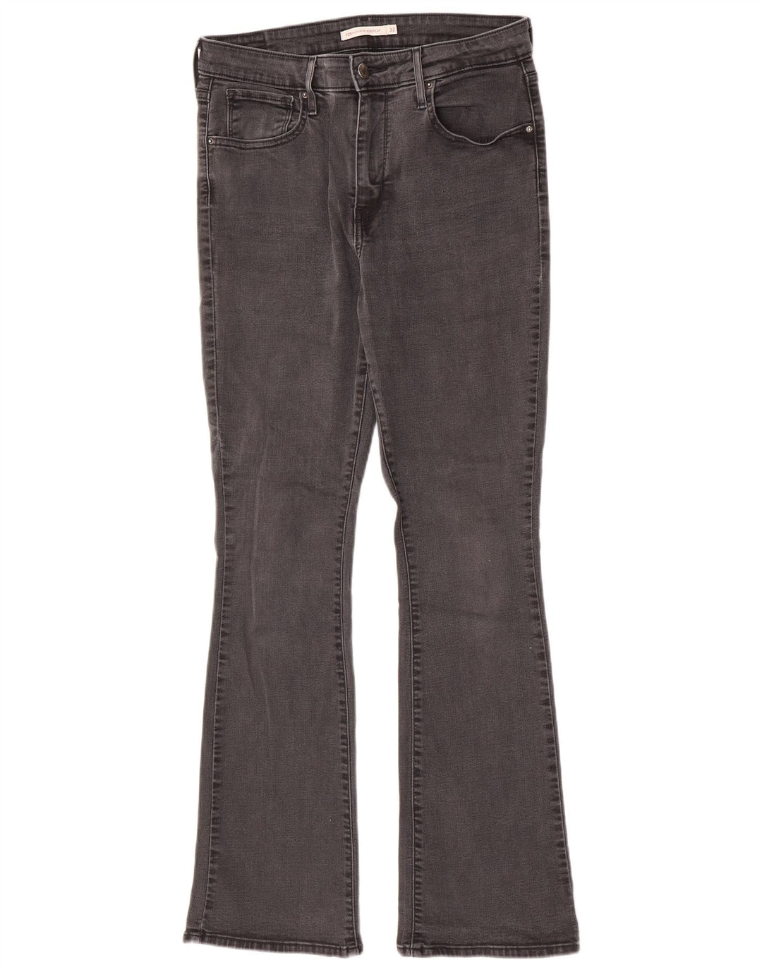 Jeans Levi's da donna 725 bootcut a vita alta W32 L32 cotone grigio