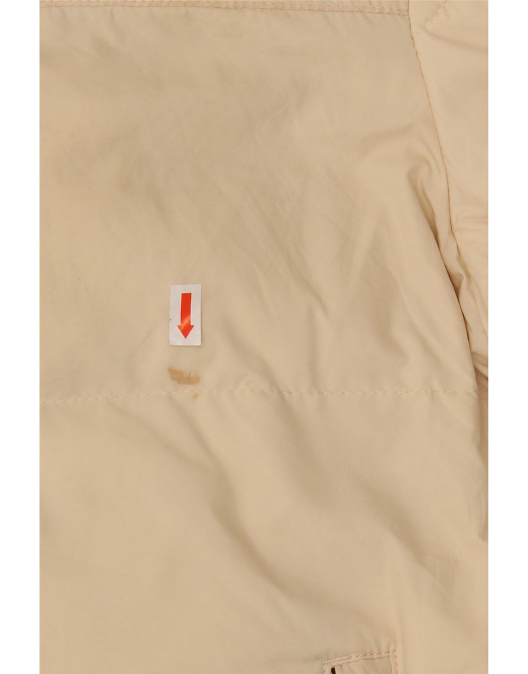 Giacca imbottita da uomo ZARA UK 36 piccola in nylon beige
