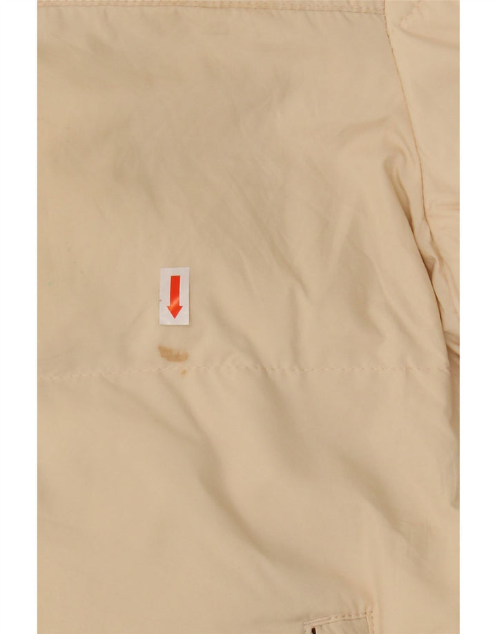 Giacca imbottita da uomo ZARA UK 36 piccola in nylon beige