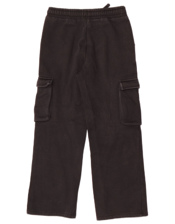 Pantaloni da tuta cargo da bambina Guess a gamba larga 7-8 anni neri