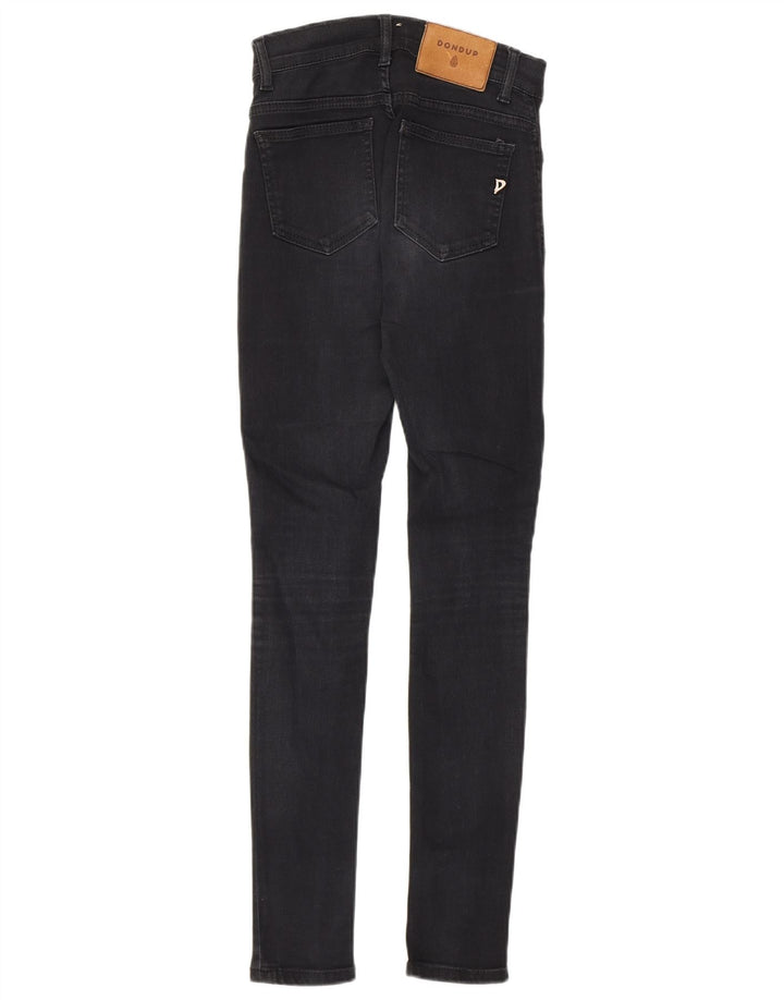 Jeans skinny da donna Dondup W25 L27 cotone grigio