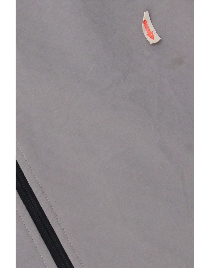 Giacca da tuta da uomo The North Face grande in poliestere color block grigio