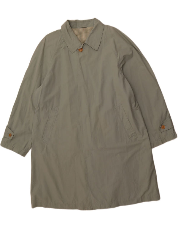 Trench Uomo TRUSSARDI IT 52 XL Cotone Grigio