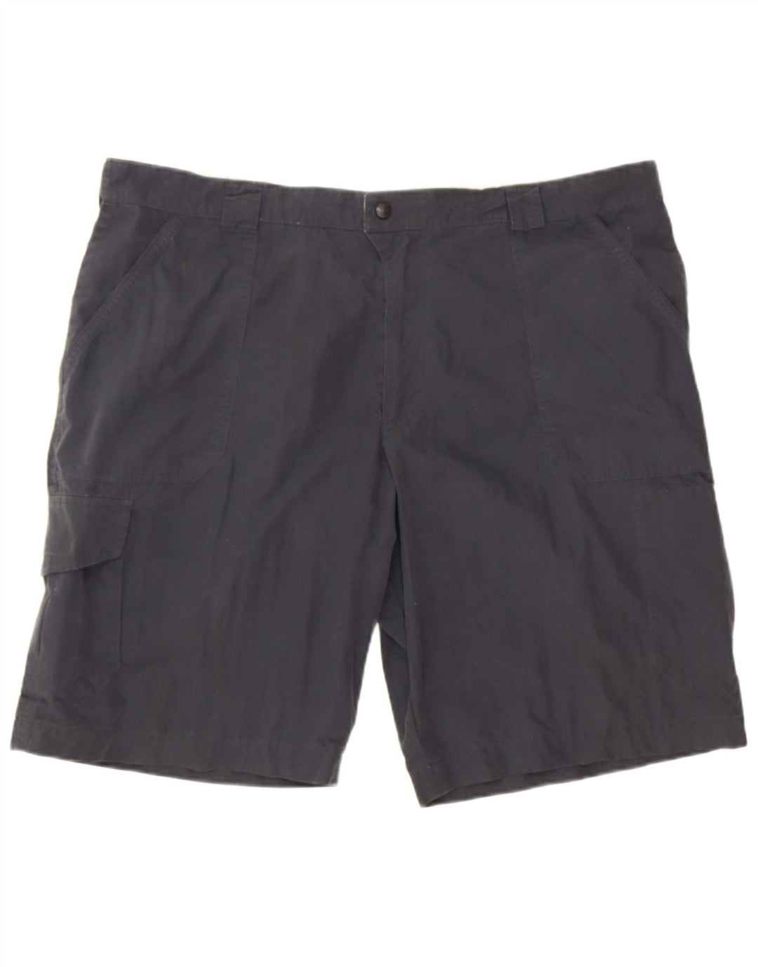 Pantaloncini cargo da uomo Marks & Spencer W42 2XL cotone blu navy
