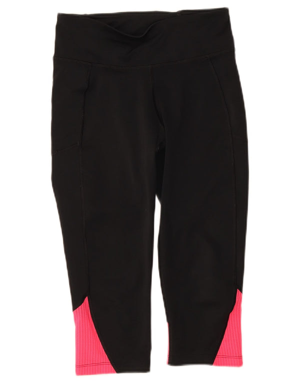 Leggings Capri da donna Under Armour UK 8 Small Black Colourblock