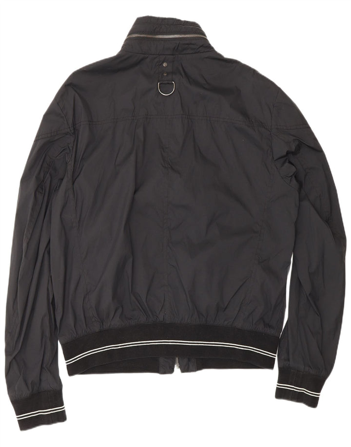 MONTECORE Giubbotto Bomber Uomo IT 54 2XL Nero Poliammide