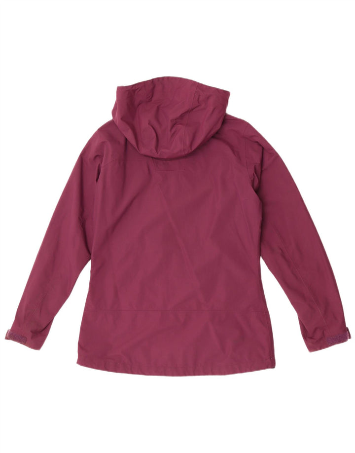 Giacca antipioggia da donna con cappuccio Berghaus UK 12 medio bordeaux in poliammide