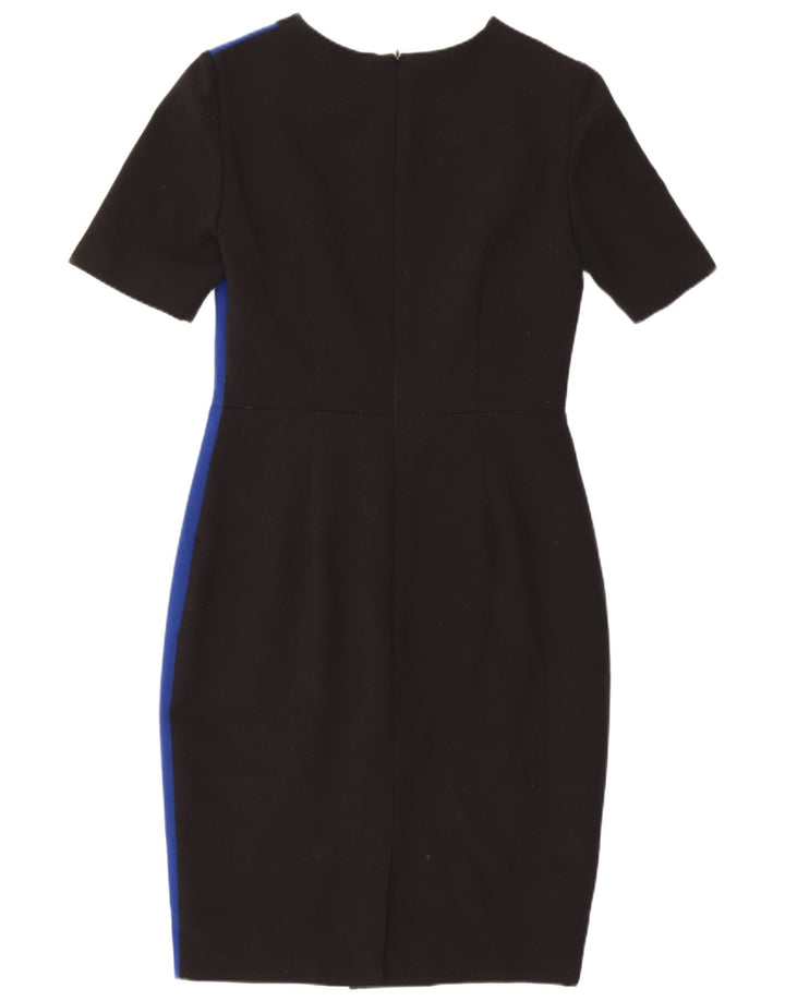 Abito tubino da donna Marks & Spencer UK 8 piccolo poliestere color block nero
