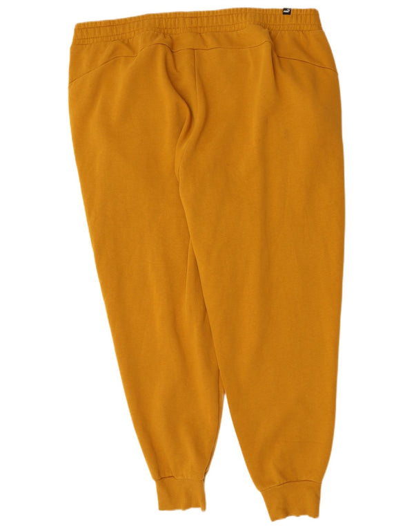 Pantaloni da tuta da donna Puma Joggers 3XL cotone giallo