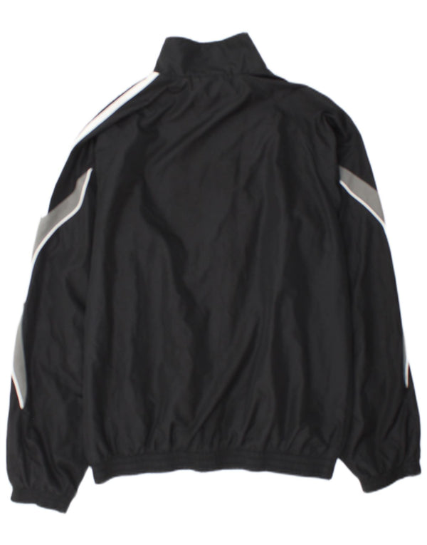 Giacca da tuta da uomo Adidas UK 36/38 Small Poliestere color block nero
