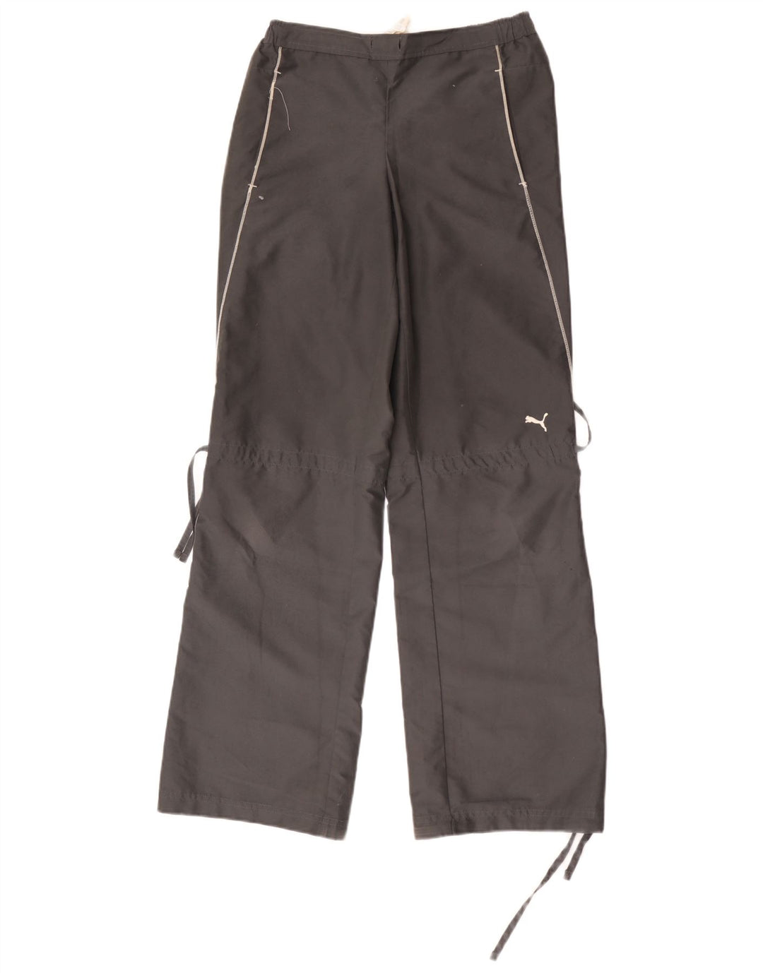 Pantaloni della tuta da donna Puma UK 10 Small Grigio Poliestere