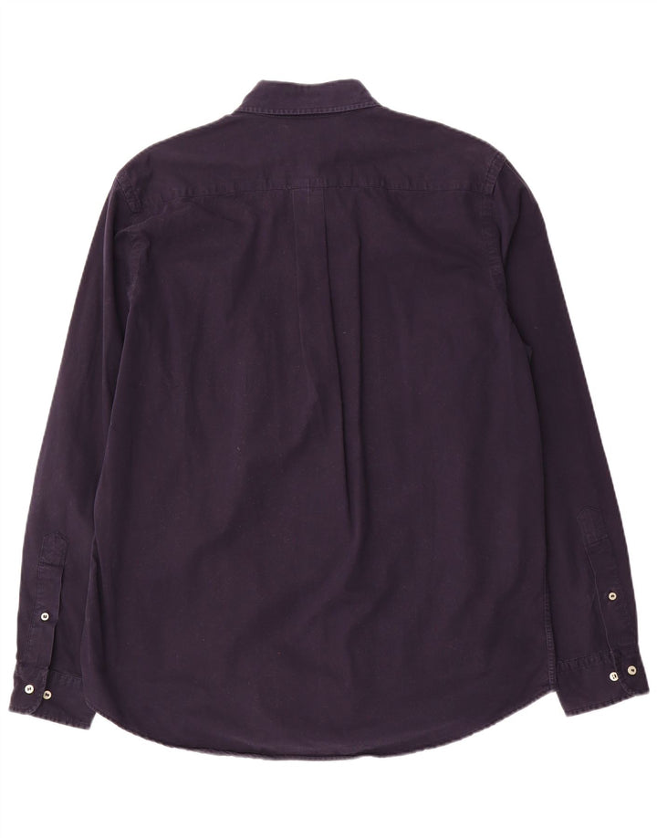 Camicia da vela da uomo Murphy & Nye grande in cotone blu navy
