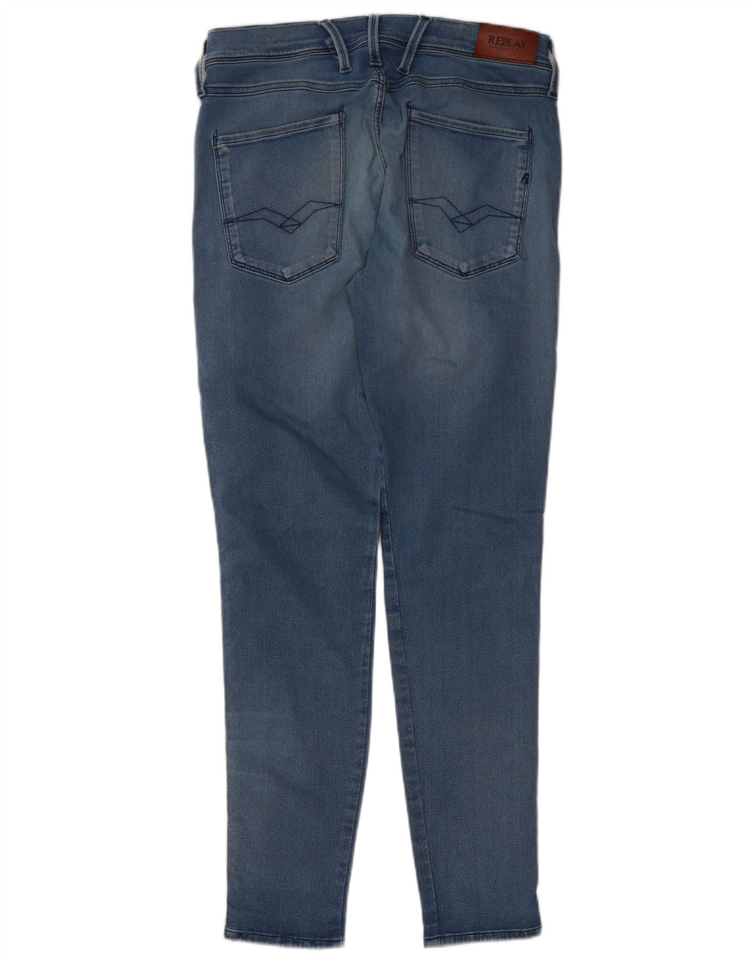 REPLAY Jeans slim da uomo Anbass W32 L30 cotone blu