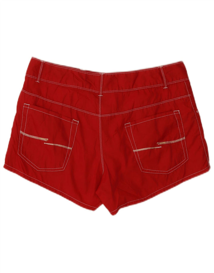 Pantaloncini casual da uomo Jack & Jones medi W32 poliestere rosso