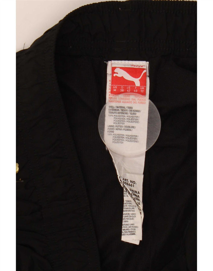Pantaloni da tuta Puma da donna Capri UK 12 Medium Nero Poliestere