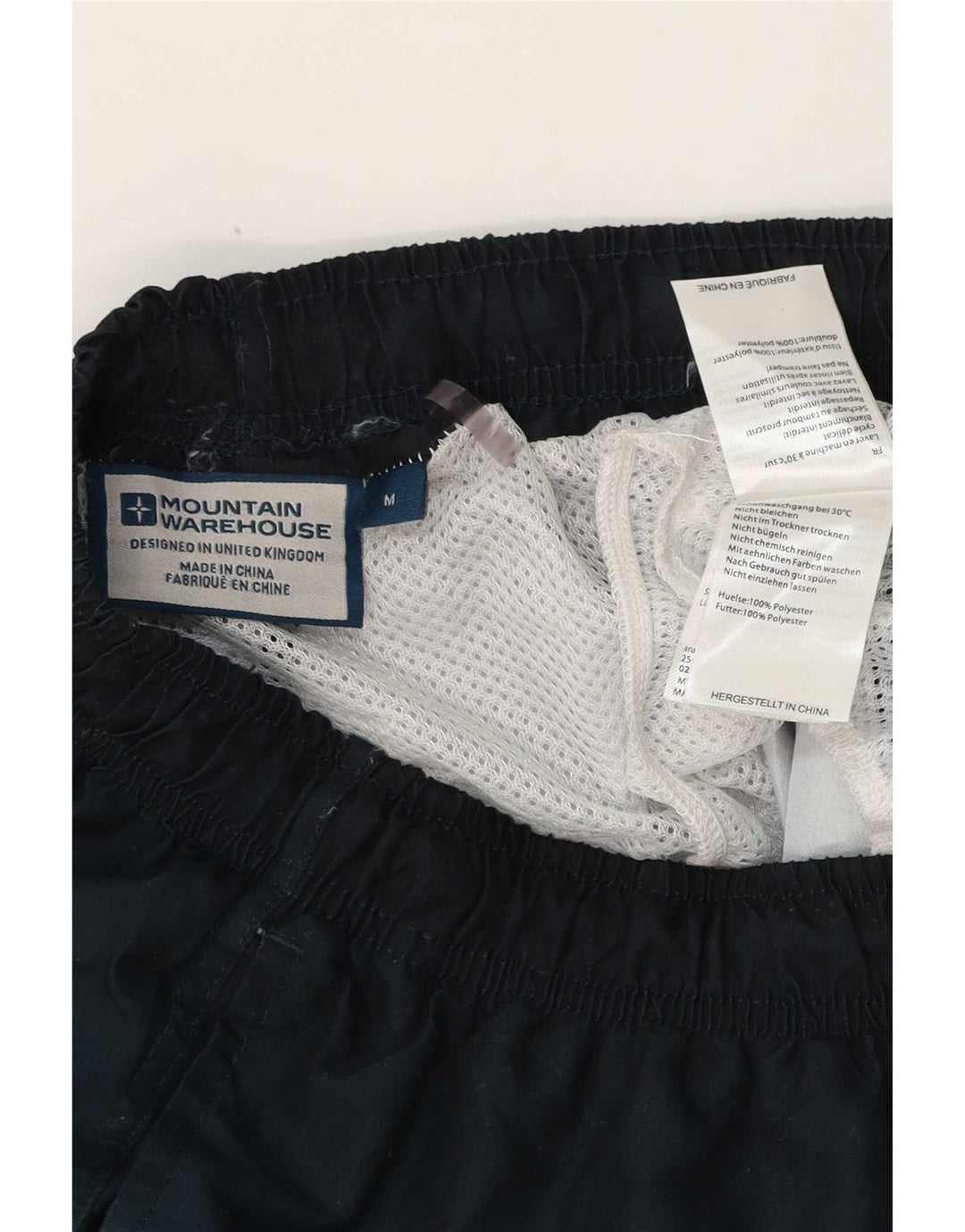 Pantaloncini da bagno da uomo Mountain Warehouse Poliestere color block blu medio
