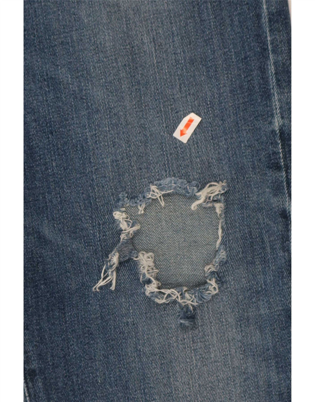 Jeans slim invecchiati da uomo Rifle W38 L33 in cotone blu