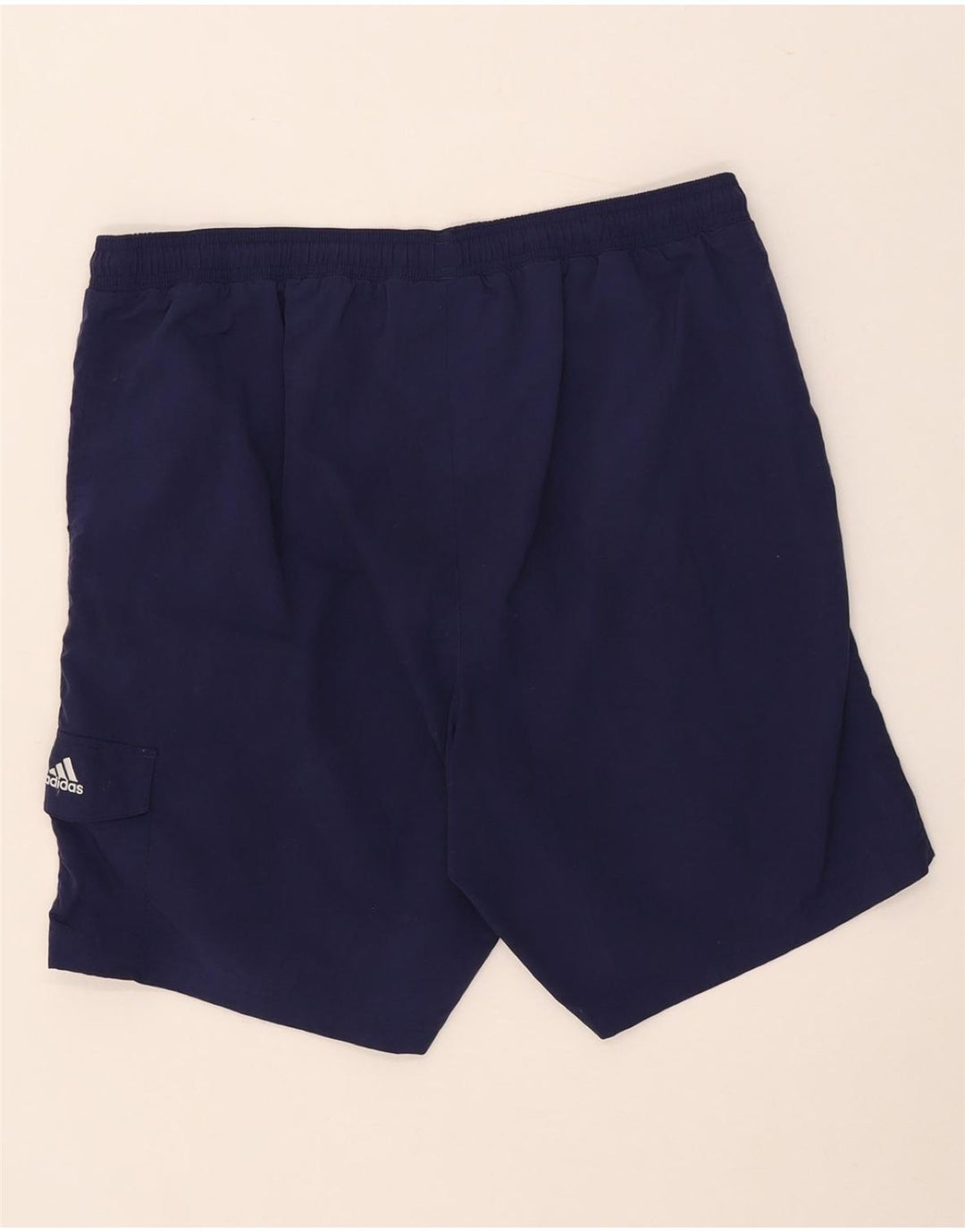 Pantaloncini da bagno da uomo ADIDAS XL in nylon blu navy