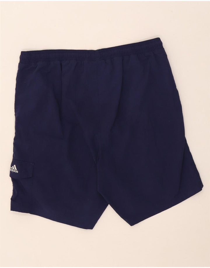 Pantaloncini da bagno da uomo ADIDAS XL in nylon blu navy