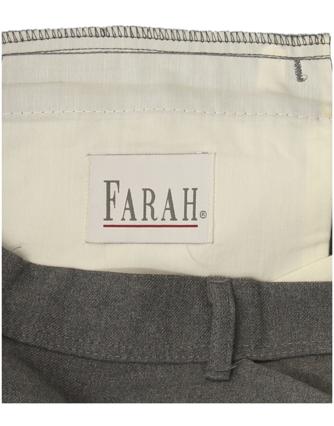 Pantaloni casual dritti da uomo FARAH W40 L30 Grigi