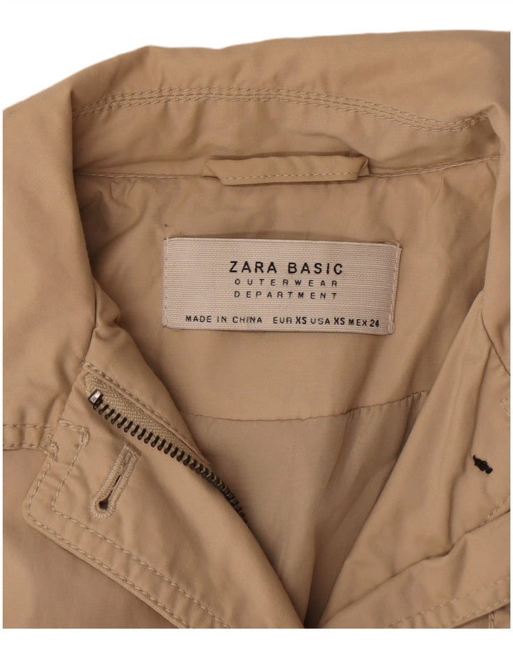 Trench da donna Zara UK 6 XS Beige