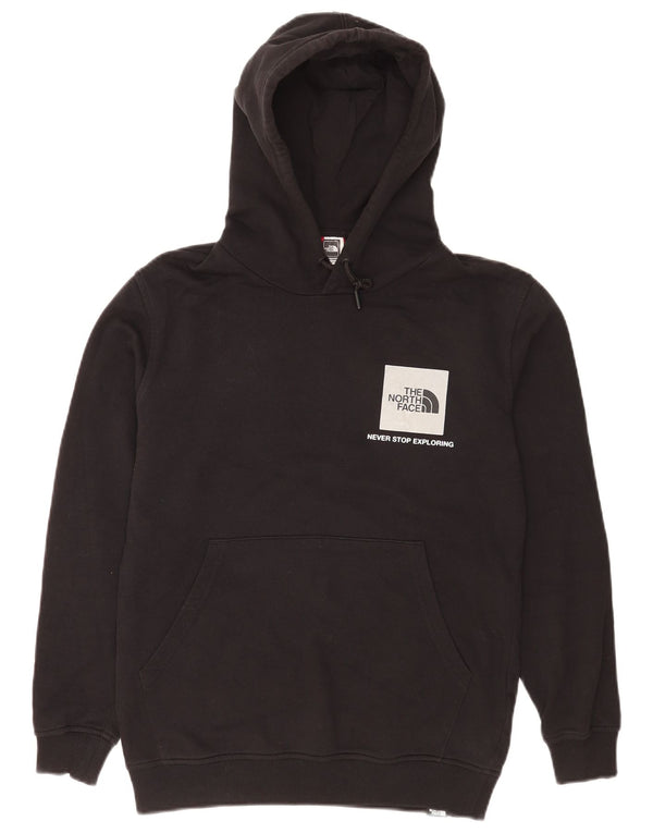 Felpa con cappuccio grafica da uomo The North Face piccola in cotone nero
