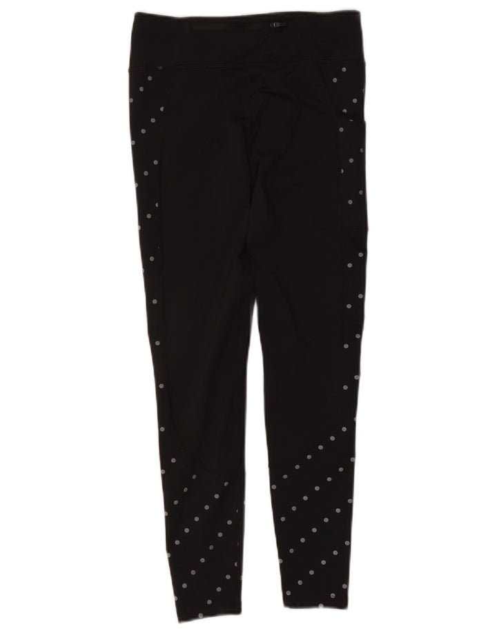 Leggings Nike da donna UK 8 Small poliestere maculato nero