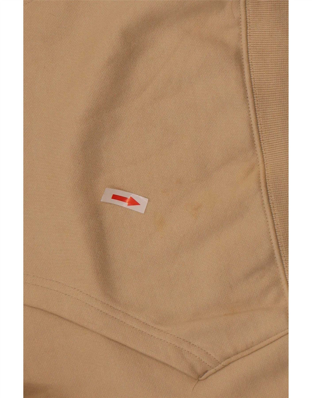 Felpa con cappuccio da uomo con vestibilità regolare grafica Champion, cotone beige medio