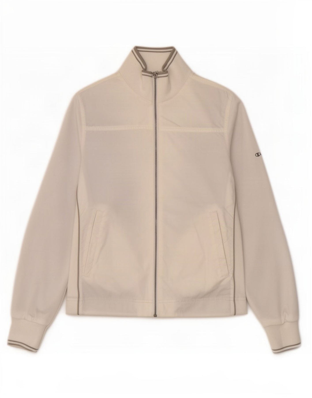 Giacca da tuta da donna Champion UK 14 Medium White Poliammide
