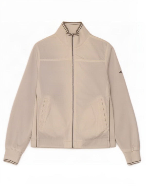 Giacca da tuta da donna Champion UK 14 Medium White Poliammide
