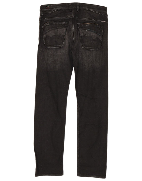 Jeans dritti da uomo Diesel Poiak W32 L34 cotone nero