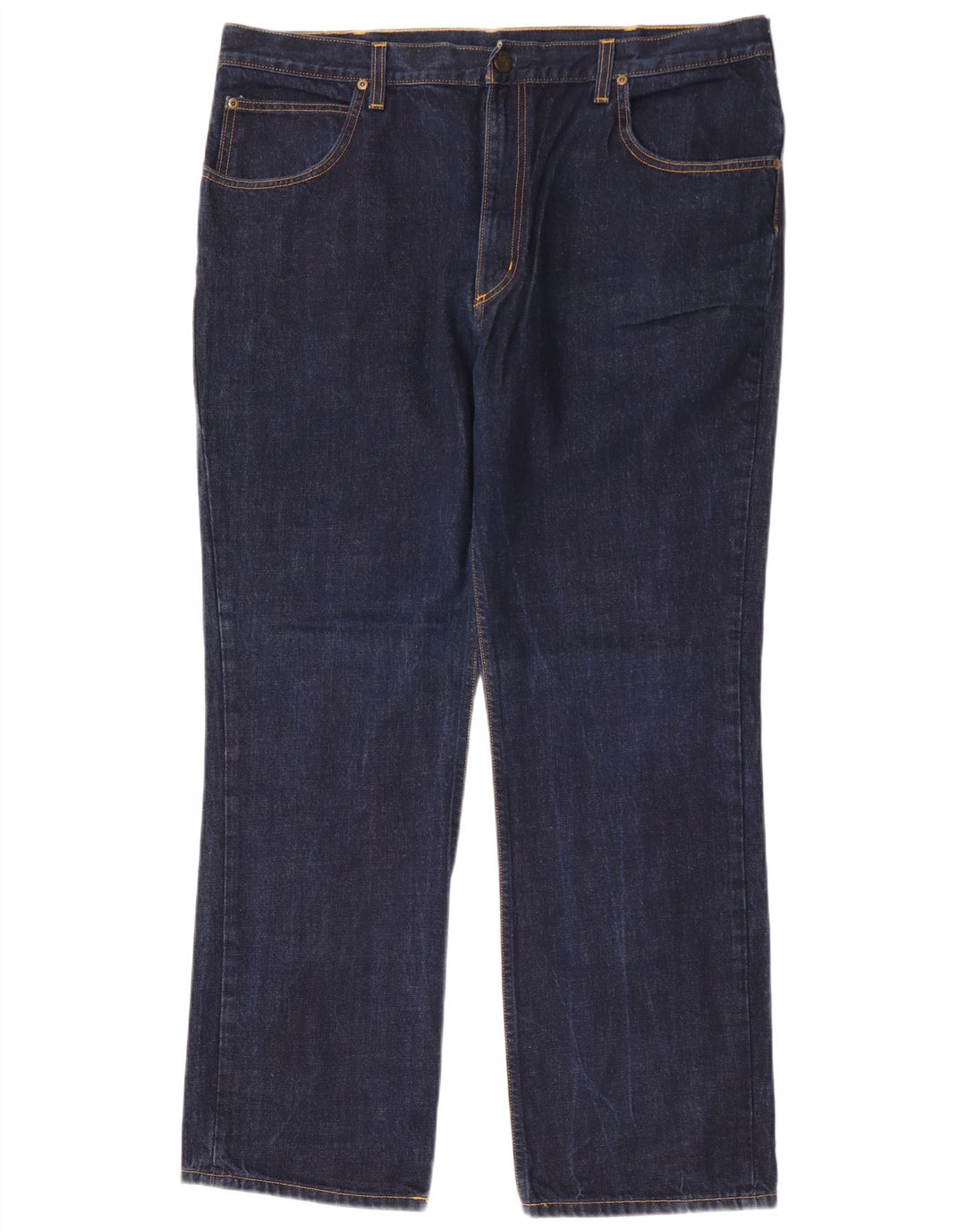 Jeans dritti da uomo Lee Brooklyn W42 L32 cotone blu navy
