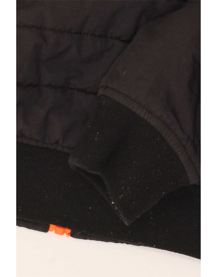 Giacca imbottita da uomo Superdry UK 38 nylon nero medio