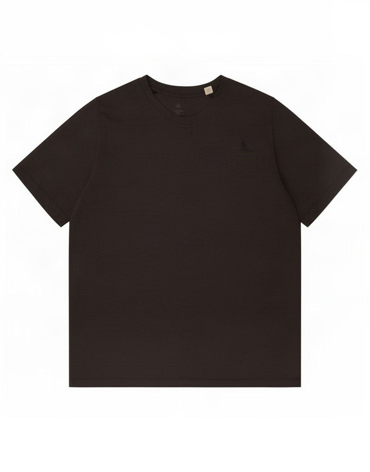 T-shirt Adidas Climalite da uomo Top XL in poliestere grigio