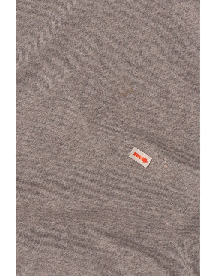 CHAMPION Top da uomo a maniche lunghe XL in cotone grigio