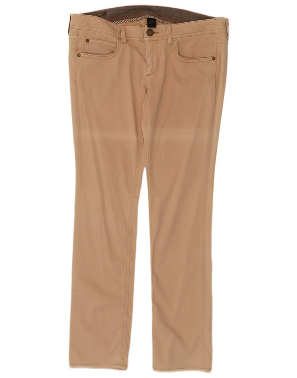 Pantaloni casual slim da uomo Calvin Klein W32 L32 in cotone beige