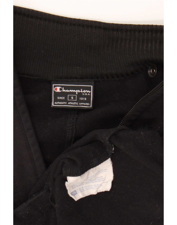 Giacca da ginnastica oversize da donna Champion UK 10 piccola in poliestere nero